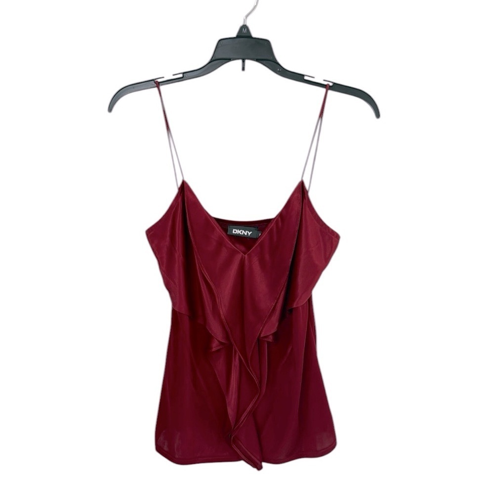 DKNY Maroon Top Size Small EUC